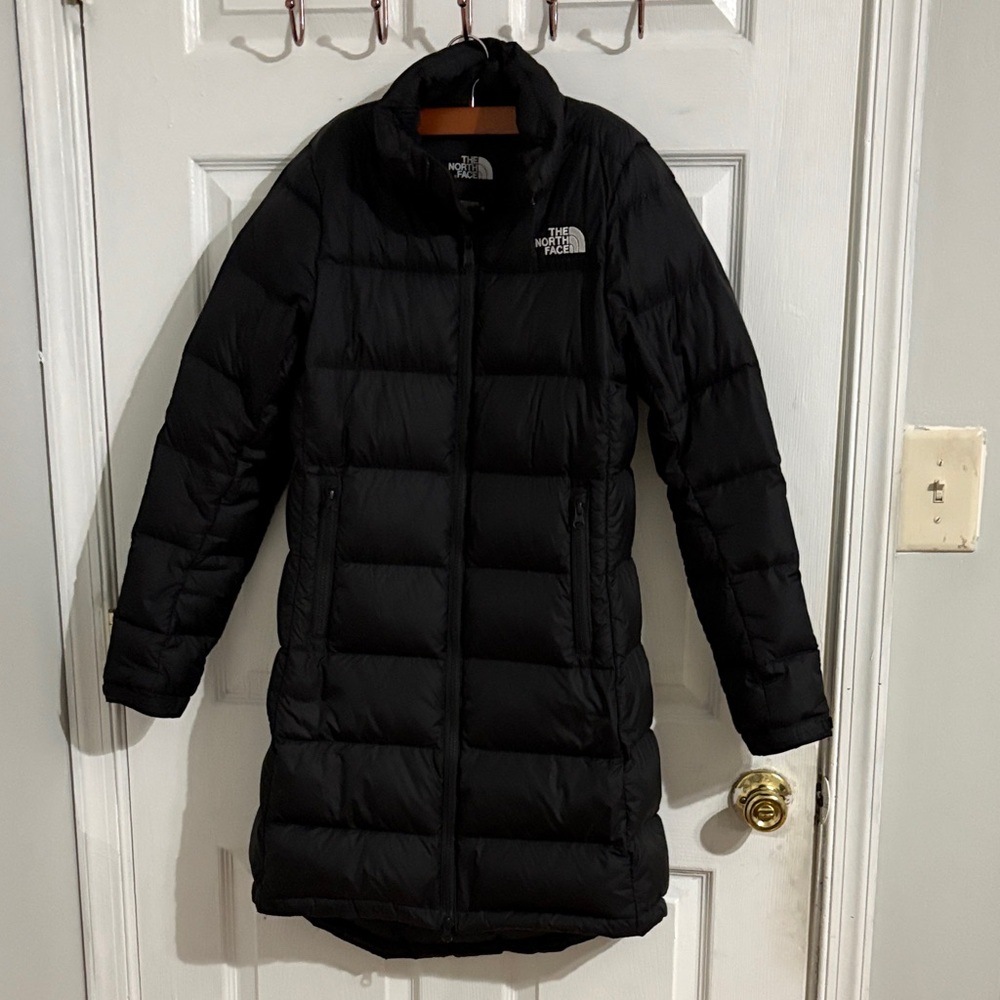 The North Face Women's Long Black Puffer Jacket